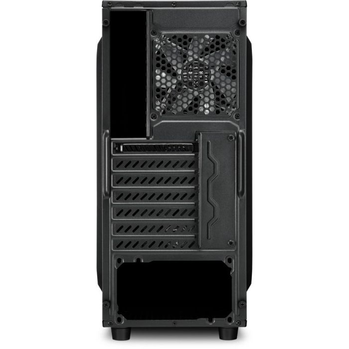 Sharkoon VG7-W RGB Caja de PC Midi Tower ATX Negro con Iluminación RGB para Placas Base ATX, Micro ATX, Mini-ATX 5