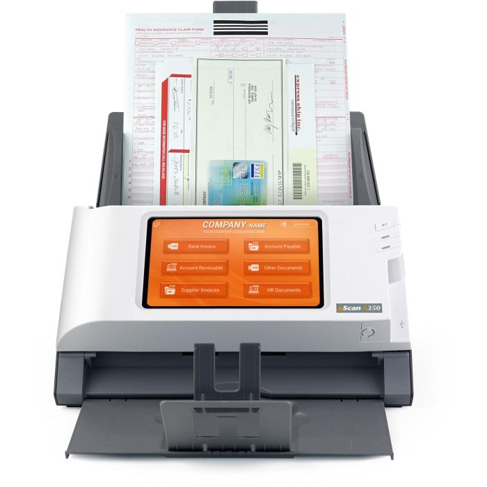 Plustek A350 Enterprise Scanner Documentos A3, 600x600 DPI, Escaneo Dúplex, Pantalla Táctil 7" 1 Plustek A350 Enterprise Scanner Documentos A3, 600x600 DPI, Escaneo Dúplex, Pantalla Táctil 7" 1