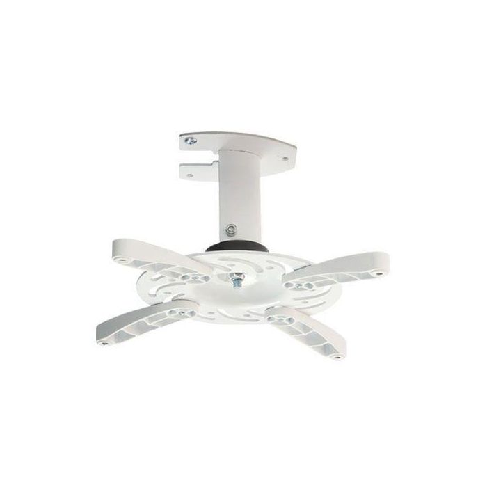 Vivolink Soporte de Techo Pro Max para Proyector, 15kg, Aluminio Blanco – Ideal para Oficinas y Salas de Reuniones