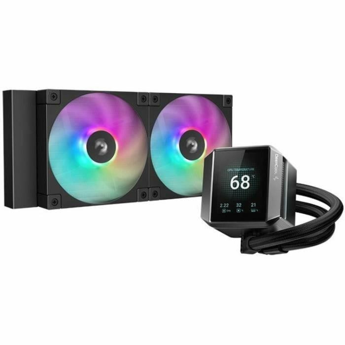 DeepCool Mystique 240 ARGB Kit de Refrigeración Líquida CPU, Radiador 240mm Silencioso, Compatible Intel/AMD 0 DeepCool Mystique 240 ARGB Kit de Refrigeración Líquida CPU, Radiador 240mm Silencioso, Compatible Intel/AMD 0