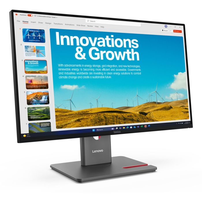 Lenovo P24QD-40 Monitor 23.8" QHD IPS 2560x1440 HDMI DP USB-C 140W 3 Lenovo P24QD-40 Monitor 23.8" QHD IPS 2560x1440 HDMI DP USB-C 140W 3