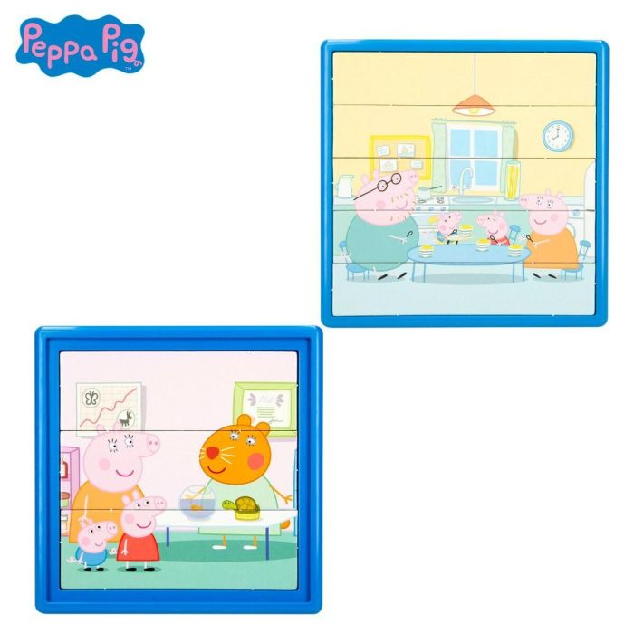 Puzzle Infantil Peppa Pig 25 Piezas 19 x 4 x 19 cm (6 Unidades) 1 Puzzle Infantil Peppa Pig 25 Piezas 19 x 4 x 19 cm (6 Unidades) 1