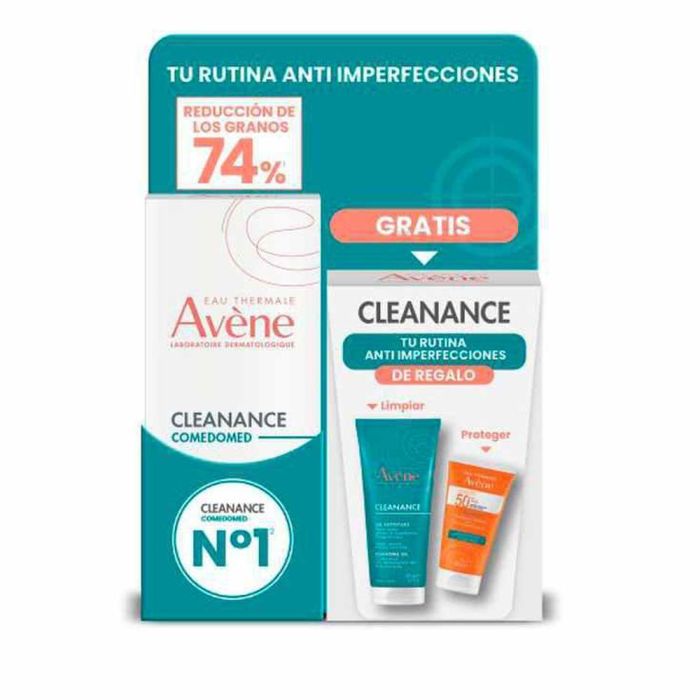 Avène Pack Comedomed + Reg Gel 15ml y Clean Solar 5ml