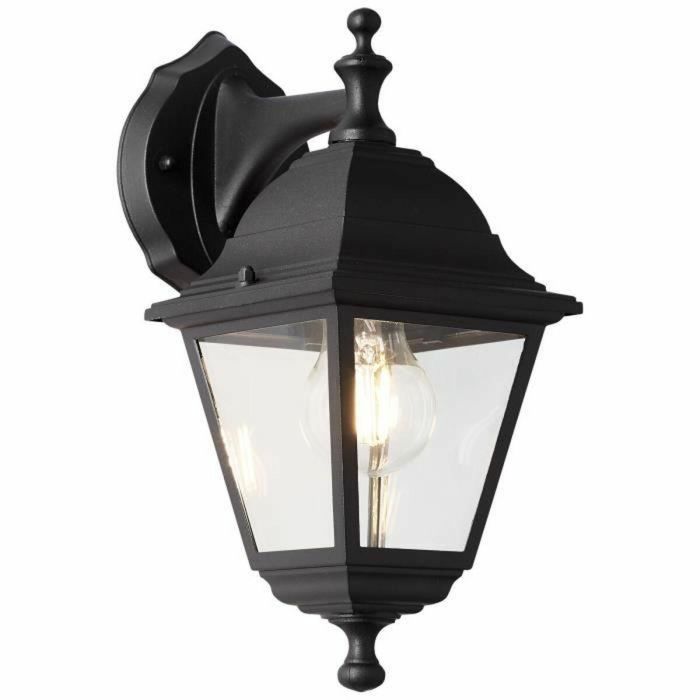 Aplicación al aire libre brillante al aire libre Nissie Noir E27 1x60W 2