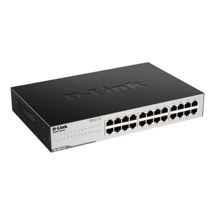 D-Link GO-SW-24G Switch Gigabit de 24 Puertos 10/100/1000 Mbps 1
