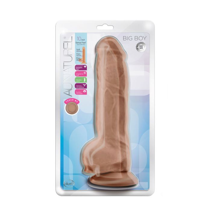 Dildo Blush Au Naturel Marrón Ø 5,1 cm 2