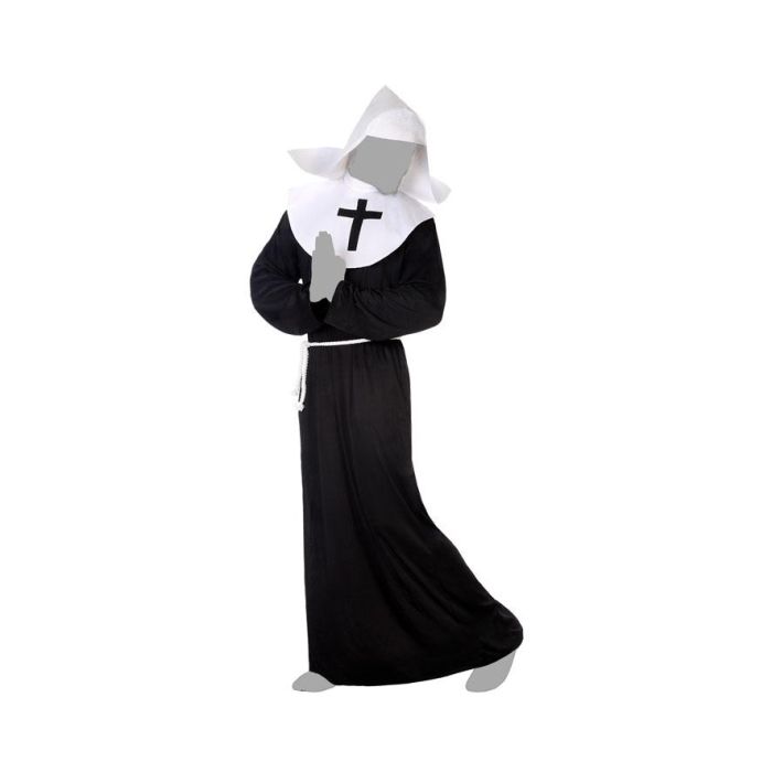 Disfraz Monja Hombre Adulto M-L 2 Disfraz Monja Hombre Adulto M-L 2