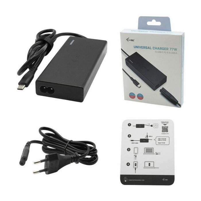 Cargador para Portátil i-Tec CHARGER-C77W 1,5 m 1