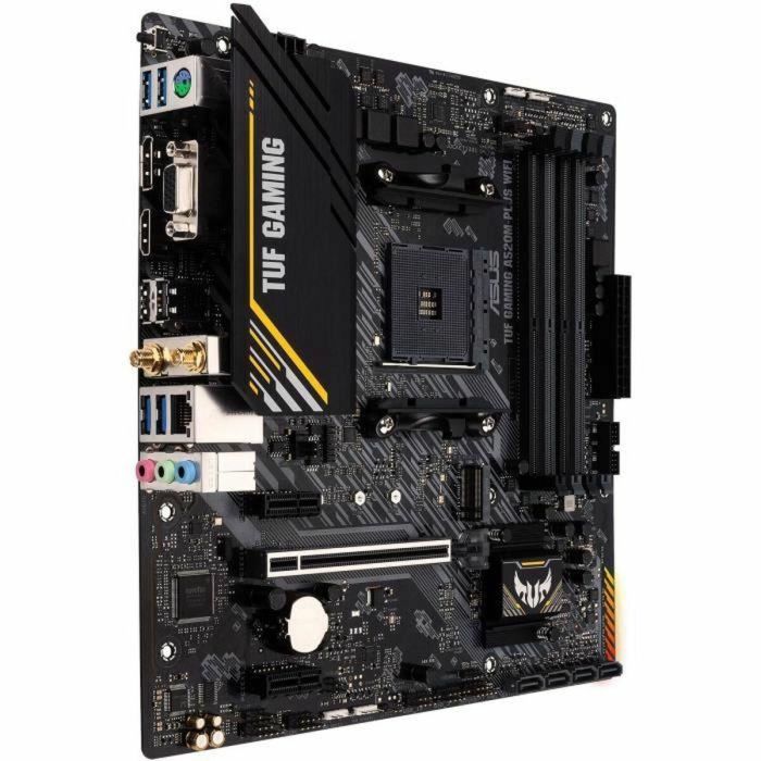 ASUS ASU4711081154273 Placa base TUF GAMING A520M-PLUS WiFi AMD A520 Ranura micro ATX AM4 4 ASUS ASU4711081154273 Placa base TUF GAMING A520M-PLUS WiFi AMD A520 Ranura micro ATX AM4 4