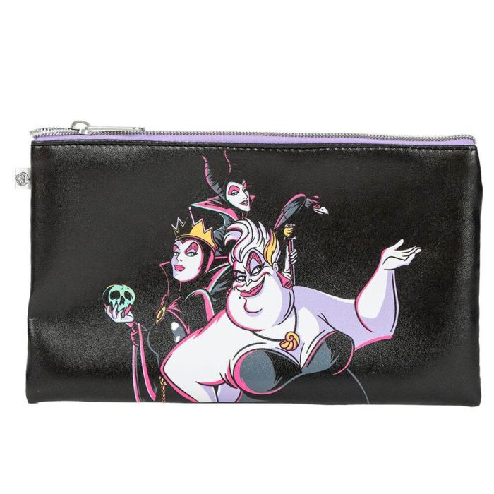 Disney Villanas Set de Belleza con Neceser, Cepillo y Gomas para el Pelo para Niñas +3 Años - Medidas: 20x21.6x4cm 2 Disney Villanas Set de Belleza con Neceser, Cepillo y Gomas para el Pelo para Niñas +3 Años - Medidas: 20x21.6x4cm 2