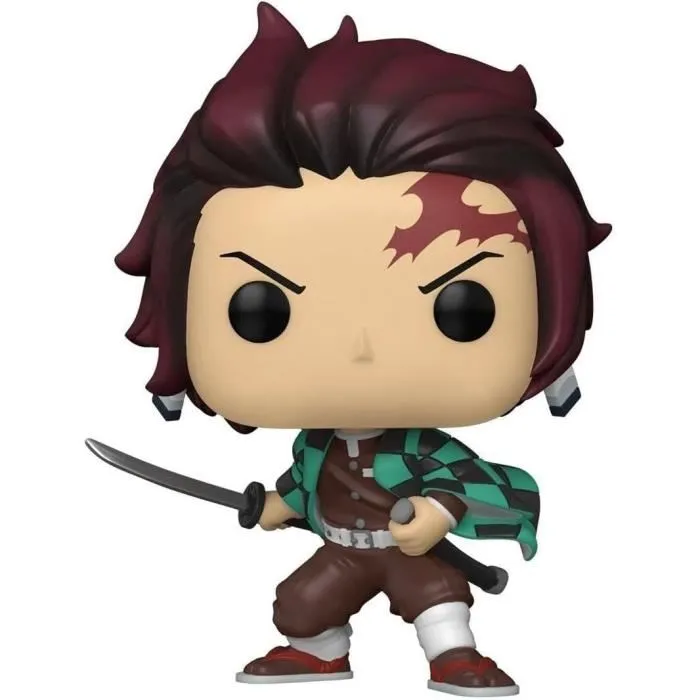 Funko Figura POP Demon Slayer Kimetsu no Yaiba Tanjiro Kamado Vinilo 9cm 1