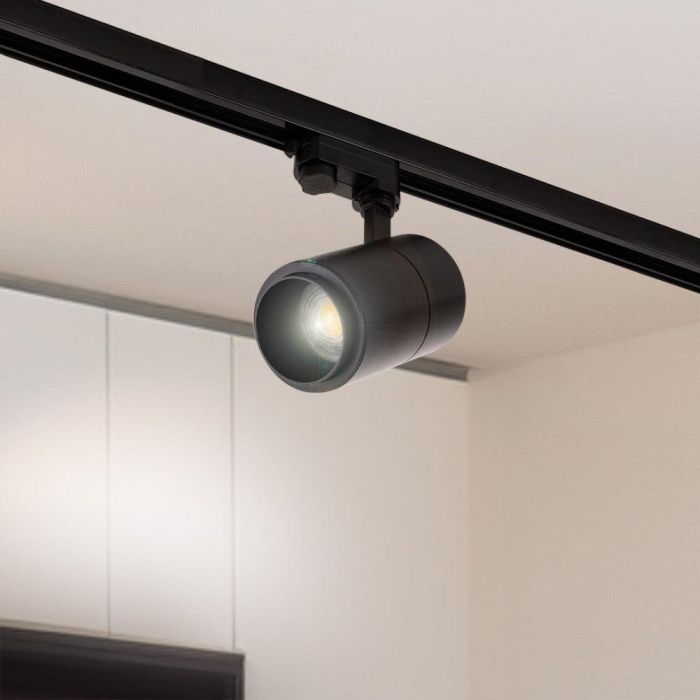 Foco de Carril LED Multiángulo 30W 2700Lm CRI90 3CCT Trifásico 40.000H [1916-TRL30W-B] 3