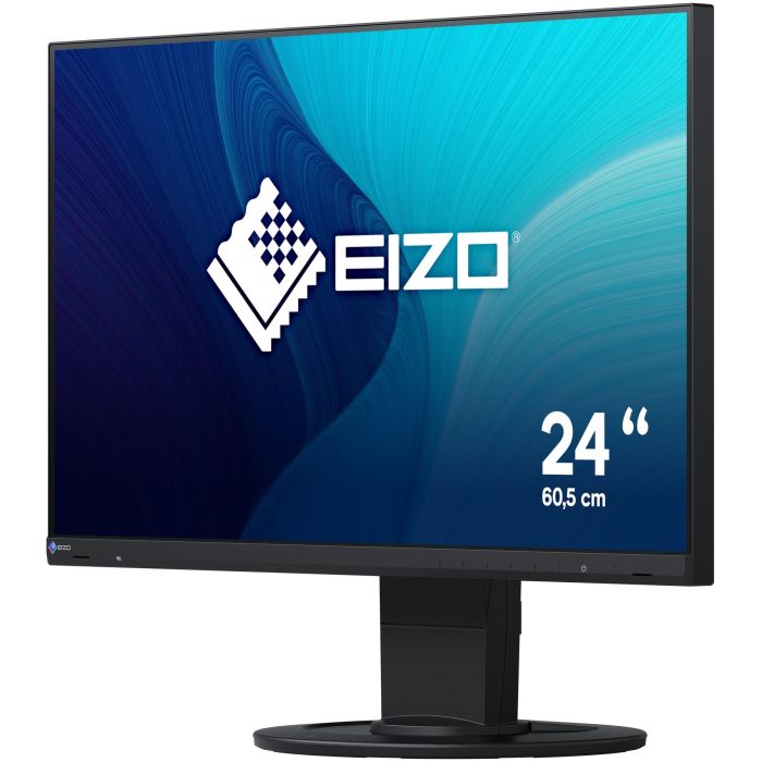 EIZO EV2460-BK Monitor IPS de 23.8" (60.5cm) Full HD con HDMI, DisplayPort y USB 1