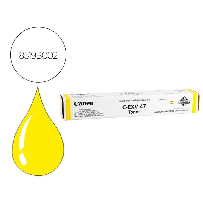 Canon Toner Amarillo Ir Advance C 250I-350I-350If - C-Exv47Y