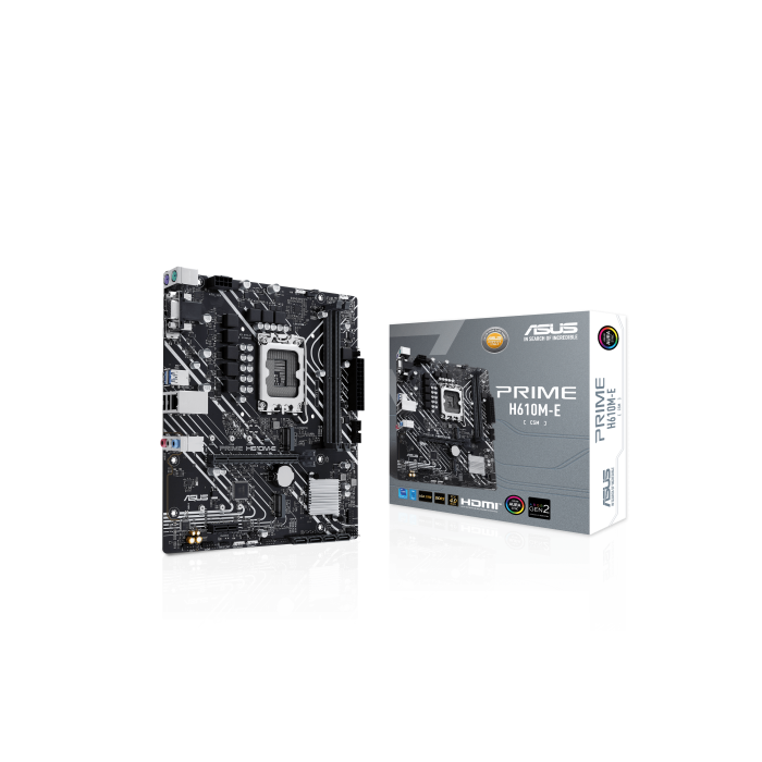 ASUS PRIME H610M-E-CSM Intel H610 LGA 1700 micro ATX 2 ASUS PRIME H610M-E-CSM Intel H610 LGA 1700 micro ATX 2