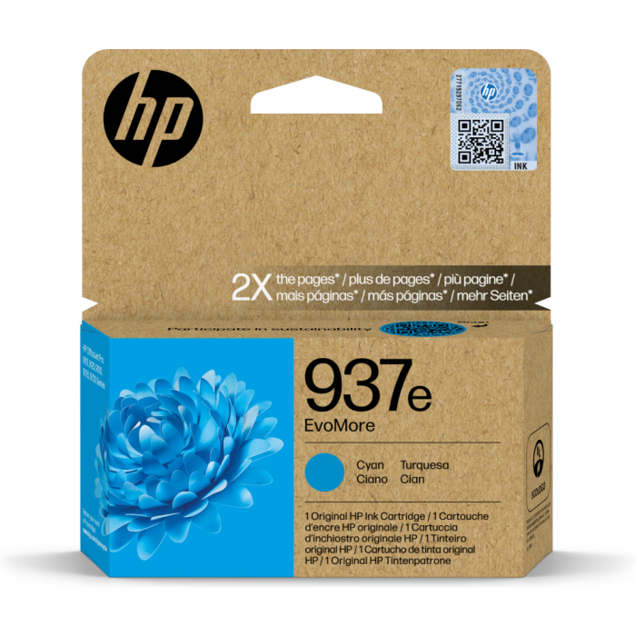 HP 937e Cartucho Cian OfficeJet Pro 9110b, 9120 HP 937e Cartucho Cian OfficeJet Pro 9110b, 9120