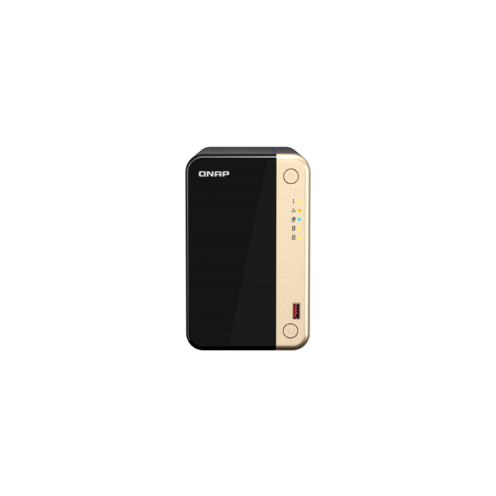 NAS QNAP TS-264-8G/ 2 Bahías 3.5"- 2.5"/ 8GB/ Formato Torre 1 NAS QNAP TS-264-8G/ 2 Bahías 3.5"- 2.5"/ 8GB/ Formato Torre 1