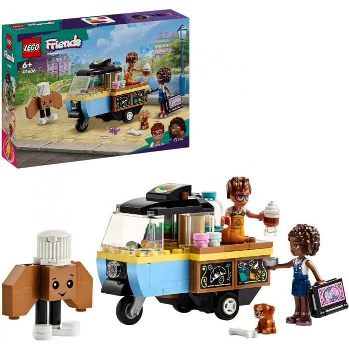 LEGO 42606 Friends Pastelería Móvil | Set de Construcción con 2 Minipersonajes, Perro y Accesorios de Repostería 13 LEGO 42606 Friends Pastelería Móvil | Set de Construcción con 2 Minipersonajes, Perro y Accesorios de Repostería 13