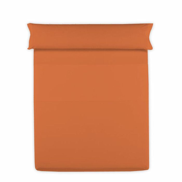 Sábana Encimera Happy Home MixColors Naranja Cama de 120 2