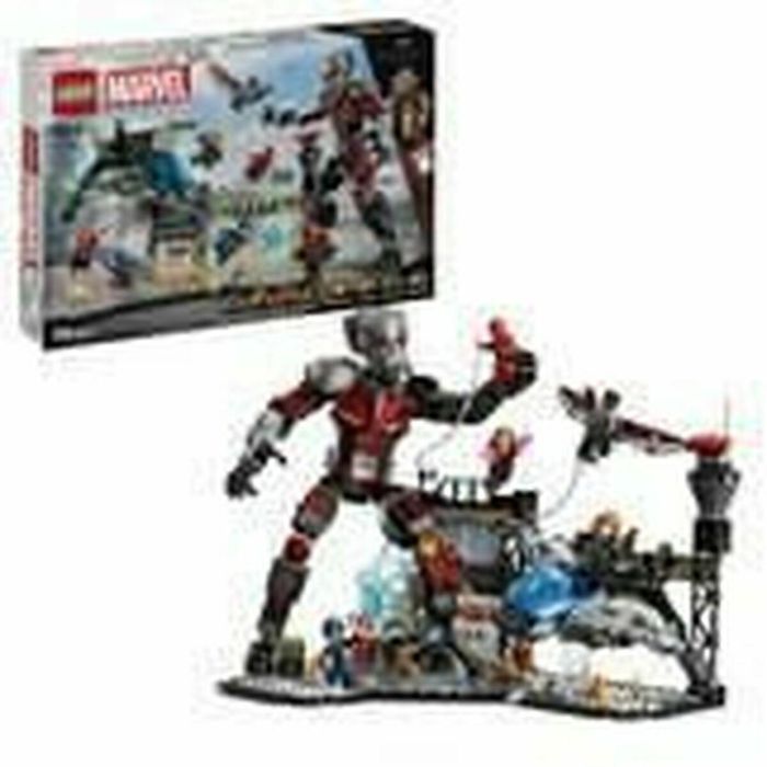 LEGO Marvel 76314 La Batalla del Capitán América: Civil War Juguete para niño de 10 años