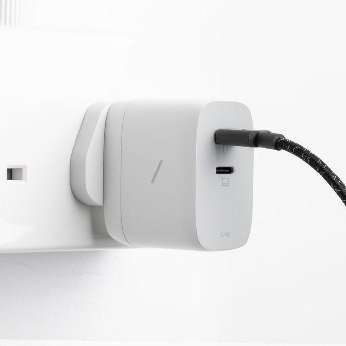Native Union Fast Gan Charger Pd 67W. White. Int.l 2 Native Union Fast Gan Charger Pd 67W. White. Int.l 2