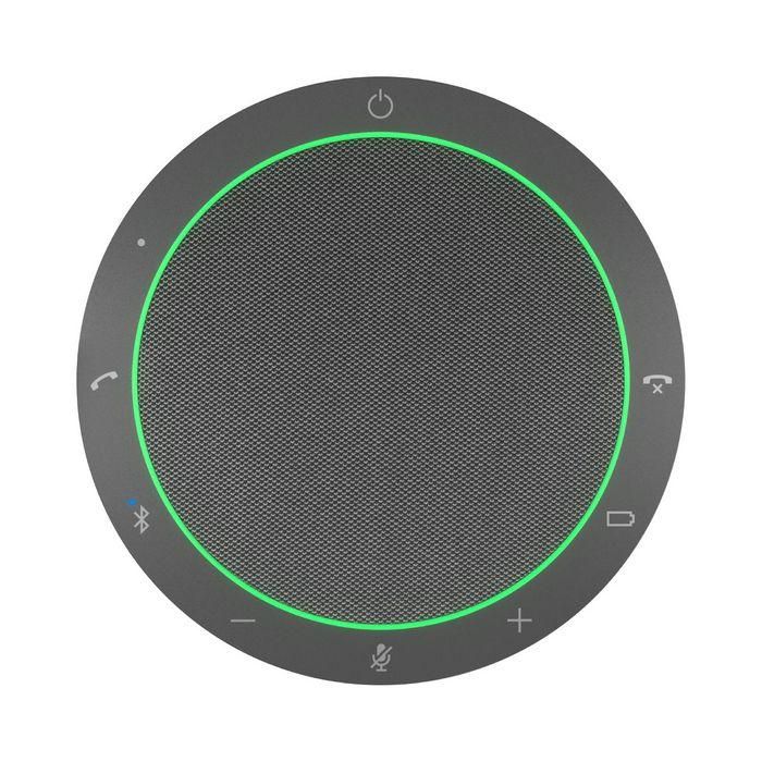 Jabra Speak2 55 UC Altavoz para Conferencias, Audio Full Duplex, 4 Micrófonos, Cancelación Ruido, USB-C/A, Gris Oscuro 1