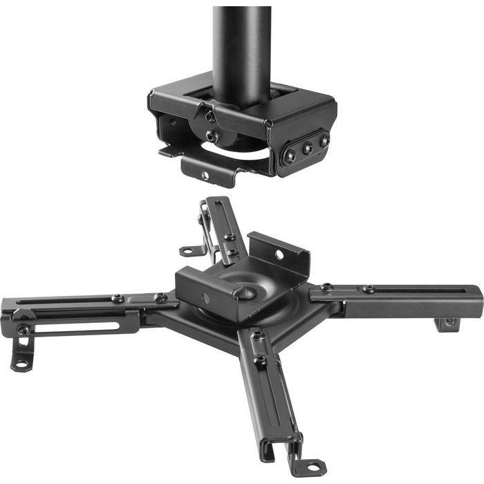 Vivolink Soporte a techo araña para proyector máx. 35kg 255mm 360º negro 8 Vivolink Soporte a techo araña para proyector máx. 35kg 255mm 360º negro 8