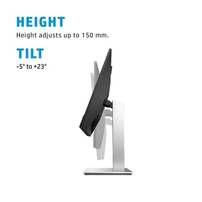 HP Monitor 60.45cm (23.8") Full HD 1920 x 1080 IPS 250cd/m² 5ms 178°/178° 1000:1 7