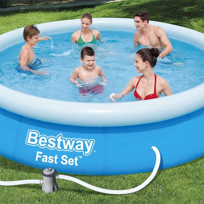 Bestway Piscina Hinchable Aro con Depurador 366x76 cm Jardin 57274 3