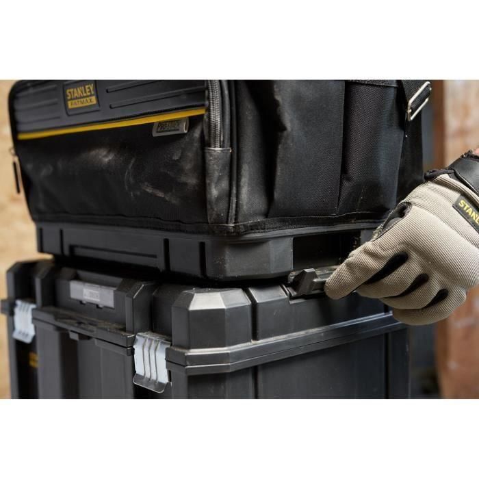 Bolsa de herramientas PRO-STACK - STANLEY FATMAX - FMST17627-1 - 45 cm - 25 kg de carga 1 Bolsa de herramientas PRO-STACK - STANLEY FATMAX - FMST17627-1 - 45 cm - 25 kg de carga 1
