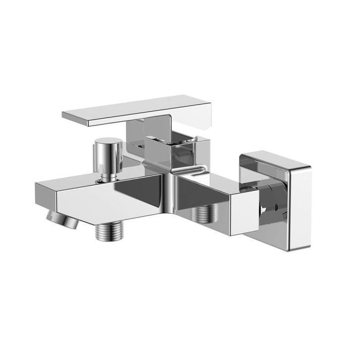 Edm Grifo monomando de bañera empotrado serie Getaria, cuerpo de latón con mango de zinc, 21x15,3x9,3cm 0 Edm Grifo monomando de bañera empotrado serie Getaria, cuerpo de latón con mango de zinc, 21x15,3x9,3cm 0