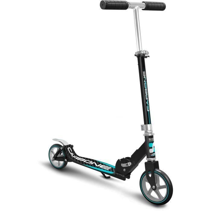 Patinete plegable regulable con doble suspensión 145mm - SKIDS CONTROL CARBON - JK525145 Patinete plegable regulable con doble suspensión 145mm - SKIDS CONTROL CARBON - JK525145