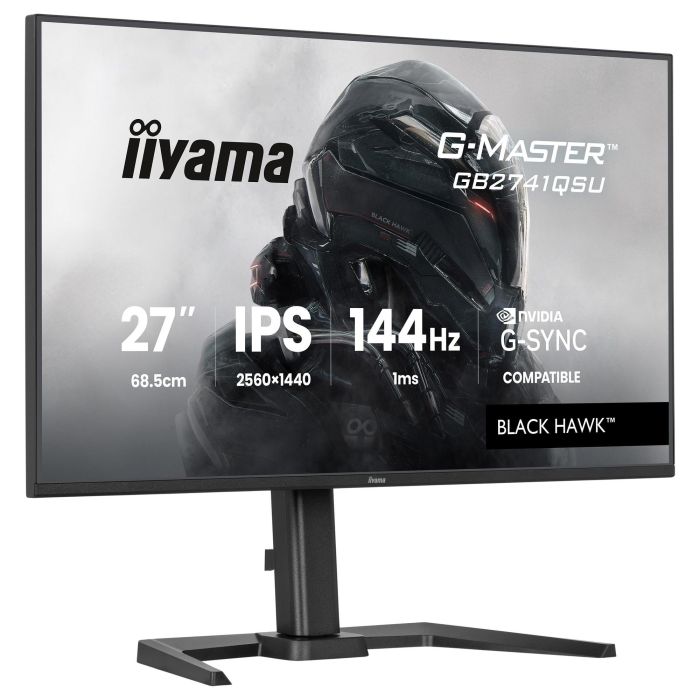 iiyama GB2741QSU-B1 Monitor Gaming 27" QHD IPS 1ms 144Hz Negro 10 iiyama GB2741QSU-B1 Monitor Gaming 27" QHD IPS 1ms 144Hz Negro 10