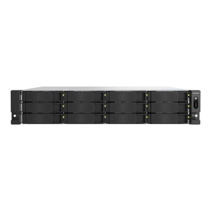 QNAP TS-h1277AXU-RP-R5-16G NAS 2U 12-bay AMD Ryzen 5 Pro 7645 6C/12T hasta 5.1GHz 16GB DDR5 RAM 0 QNAP TS-h1277AXU-RP-R5-16G NAS 2U 12-bay AMD Ryzen 5 Pro 7645 6C/12T hasta 5.1GHz 16GB DDR5 RAM 0