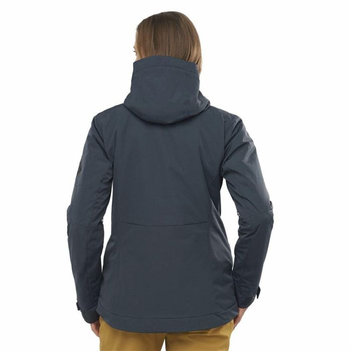 Chaqueta de Esquí Salomon Snow Rebel Mujer Gris 6