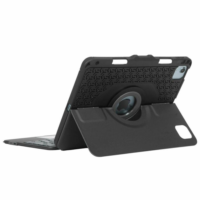 Targus Funda con Teclado VersaVu QWERTY Español Trackpad Bluetooth Retroiluminado para iPad 10.9"-11" Protección 1.2m Negro 22