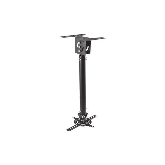 AISENS - SOPORTE UNIVERSAL PRO GIRATORIO, INCLINABLE Y EXTENSIBLE DE TECHO PARA PROYECTOR 20KG, NEGR AISENS - SOPORTE UNIVERSAL PRO GIRATORIO, INCLINABLE Y EXTENSIBLE DE TECHO PARA PROYECTOR 20KG, NEGR