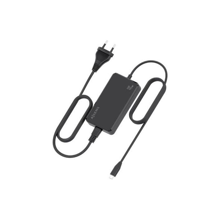 Cargador Sobremesa GaN Aisens ASCH-1PD45D067-BK/ 1xUSB Tipo-C/ 45W 2