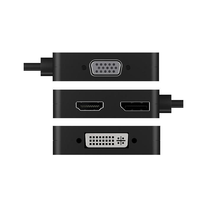 ICY BOX IB-DK1104-C USB-C 4-in-1 Video Adapter 3