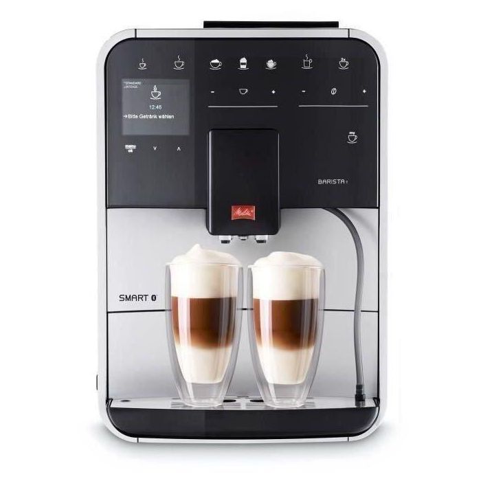 MELITA F831-101 Barista T Smart - Plateado (sin tanque de leche) 1 MELITA F831-101 Barista T Smart - Plateado (sin tanque de leche) 1