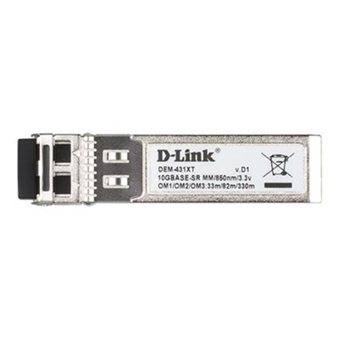 D-Link Módulo Transceptor SFP+ DEM 431Xt 10GBase-SR 10 Gbps 300 m D-Link Módulo Transceptor SFP+ DEM 431Xt 10GBase-SR 10 Gbps 300 m