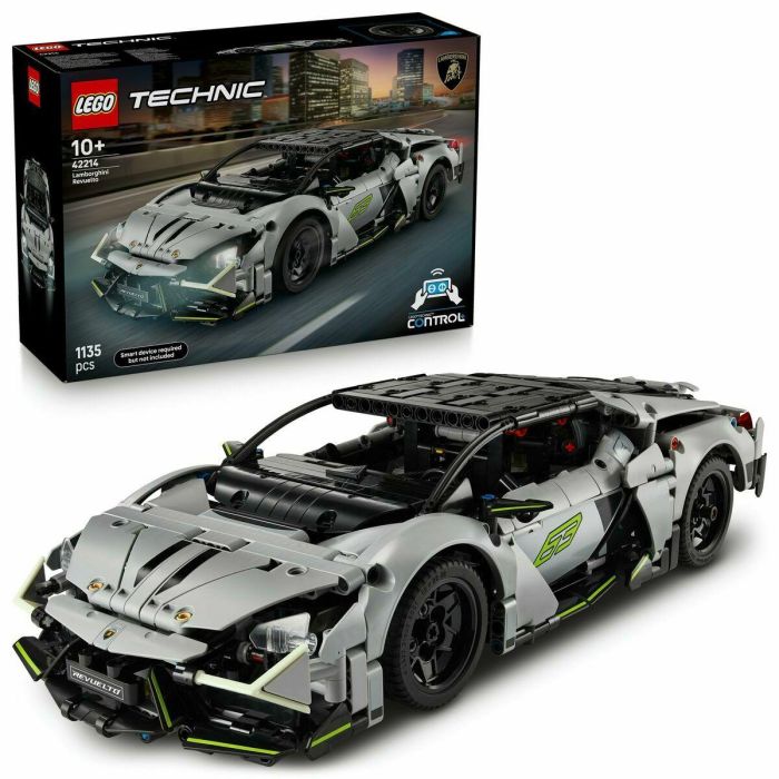 LEGO Technic Lamborghini Revuelto Superdeportivo 42214 | Set de Construcción de 1135 Piezas para Niños y Adultos 16 LEGO Technic Lamborghini Revuelto Superdeportivo 42214 | Set de Construcción de 1135 Piezas para Niños y Adultos 16