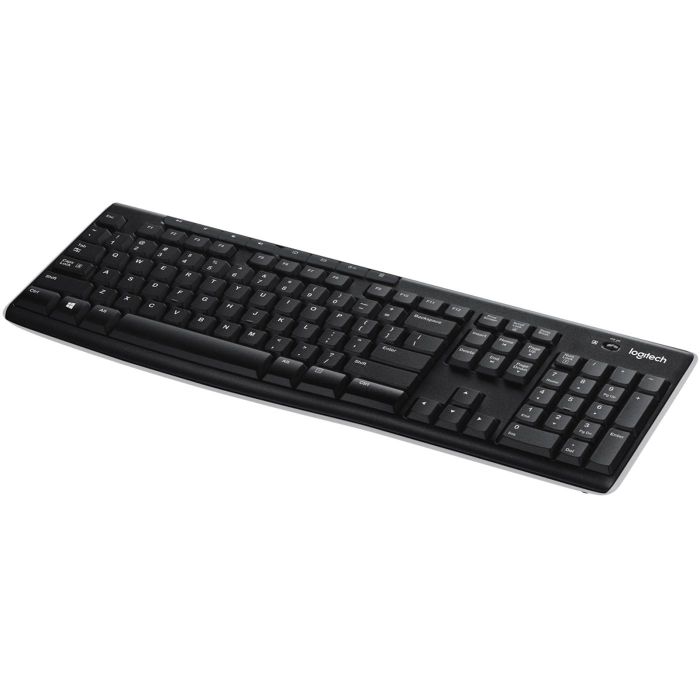 Logitech K270 Teclado Inalámbrico con Receptor Unifying USB, Conexión 2.4 GHz Fiable, Resistente a Salpicaduras, Teclado Numérico 4 Logitech K270 Teclado Inalámbrico con Receptor Unifying USB, Conexión 2.4 GHz Fiable, Resistente a Salpicaduras, Teclado Numérico 4