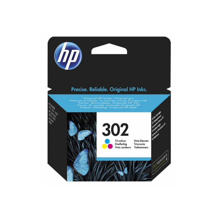 HP Officejet 3830 All-In-One - Tinta Tricolor, Nº 302 1 HP Officejet 3830 All-In-One - Tinta Tricolor, Nº 302 1