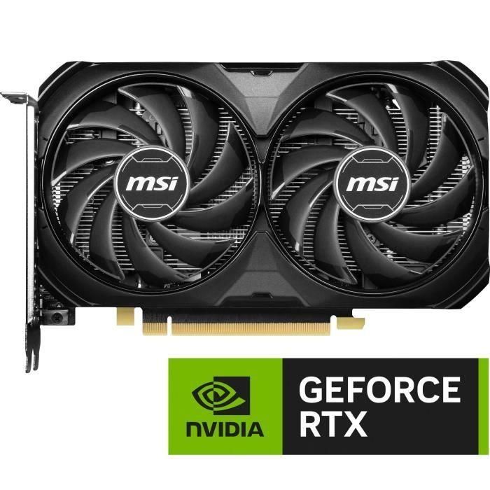 Tarjeta Gráfica MSI GEFORCE RTX 4060 TI VENTUS 2X BLACK 8G OC Geforce RTX 4060 Ti 8 GB GDDR6 2 Tarjeta Gráfica MSI GEFORCE RTX 4060 TI VENTUS 2X BLACK 8G OC Geforce RTX 4060 Ti 8 GB GDDR6 2