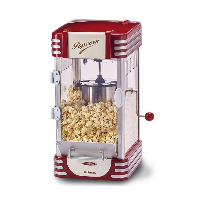 Ariete 2953 MÁQUINA DE PALOMITAS XL PARTY TIME - Máquina de Palomitas de tamaño XL, Fácil de Usar y Limpiar