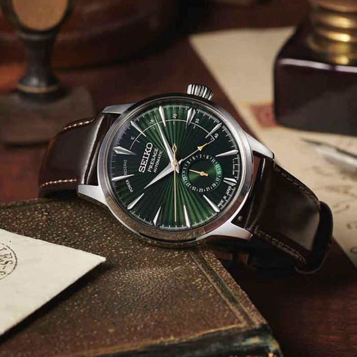 Reloj Hombre Seiko SSA459J1 Verde 1 Reloj Hombre Seiko SSA459J1 Verde 1