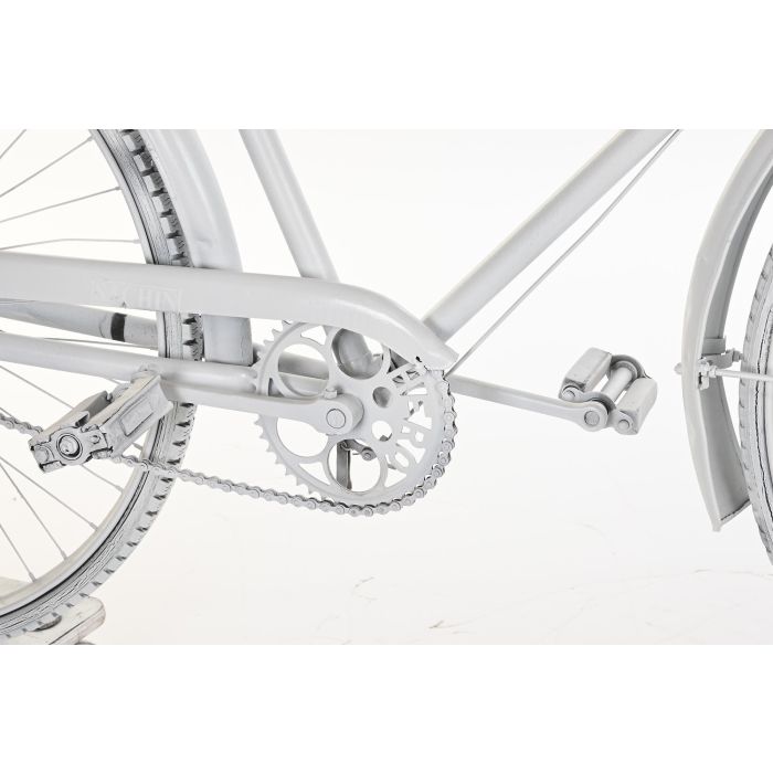 DKD Home Decor Consola Shabby Blanco Marron Hierro Mango 195 x 40 x 91 cm 3