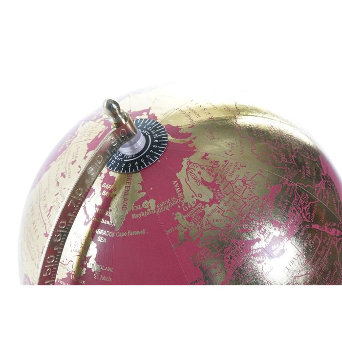 Globo Terraqueo Colonial DKD Home Decor Dorado Rojo 20 x 27 x 22 cm (2 Unidades) 2 Globo Terraqueo Colonial DKD Home Decor Dorado Rojo 20 x 27 x 22 cm (2 Unidades) 2