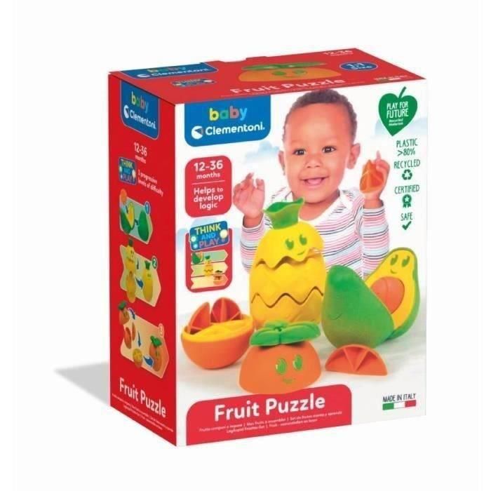 Clementoni - Mis frutas para ensamblar 2 Clementoni - Mis frutas para ensamblar 2